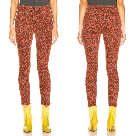 ⛔Mother High Waisted Looker Ankle Fray Jeans - Picture 4 of 12